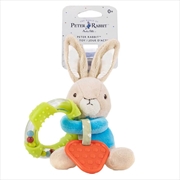 Buy Teether: Ring Rattle Peter Rabbit Toy