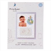 Buy Gift Set: Peter Rabbit Baby Hand/Foot Clay Frame