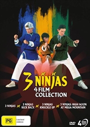 Buy 3 Ninjas / 3 Ninjas Kick Back / 3 Ninjas Knuckle Up / 3 Ninjas - High Noon At Mega Mountain | 4 Film