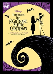 Buy Tim Burton'S The Nightmare Before Christmas Adult Colouring Book (Disney)