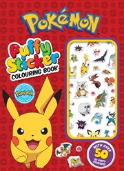 Buy Pokemon: Puffy Sticker Colouring Book 2023