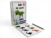 Buy 50 Iq Quiz Dinosaurs, Tin