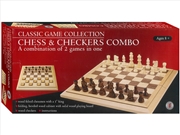 Buy Chess & Checkers,16"Bevel Edge
