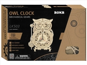 Buy Robotime Models Owl Clock
