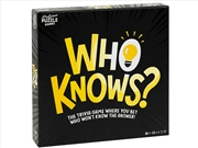 Buy Who Knows? You Bet You Know...