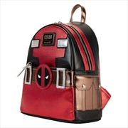 Buy Loungefly Marvel - Deadpool Metallic Cosplay Mini Backpack