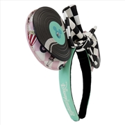 Buy Loungefly Disney - Mickey & Minnie Date Diner Records Headband