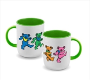 Buy Grateful Dead - Dancing Bears Cappuccino Mug