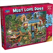 Buy Must Love Dogs Camper 500 XL Piece Jigsaw Puzzle