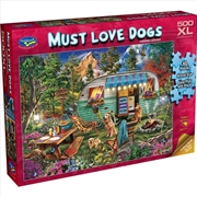 Buy Must Love Dogs Camper 500 XL Piece Jigsaw Puzzle