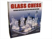 Buy Chess,Glass 35X35Cm(Landmark)