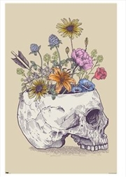 Buy Rachel Caldwell - Flower Skull