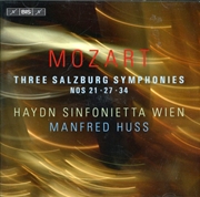 Buy Mozart: Three Salzburg Symphon
