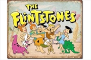 Buy The Flintstones Retro Tin Sign