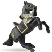 Buy Papo - Horse in black armour Figurine