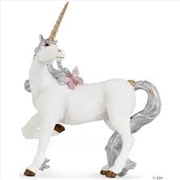 Buy Papo - Silver unicorn Figurine