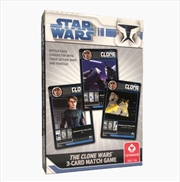 Buy Star Wars: The Clone Wars - 3 Card Match (Tuckbox)