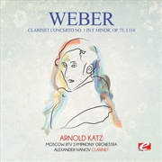 Buy Clarinet Concerto No. 1 In F Minor Op. 73 J.114