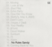 Buy No Rules Sandy