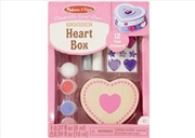 Buy Created By Me! Wooden Heart Box