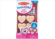 Buy Created By Me! Heart Magnets
