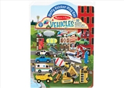 Buy Reusable Puffy Sticker Play Set - Vehicles