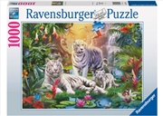 Buy White Tiger Family 1000 Piece