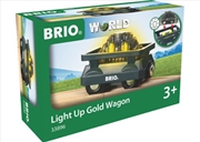 Buy Light Up Gold Wagon 2 Pieces