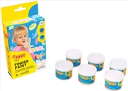 Buy Finger Paint - 6x35ml Pastel
