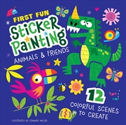 Buy First Fun: Sticker Painting Animals & Friends