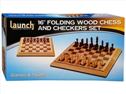 Buy Chess & Checkers 16" Wd Launch