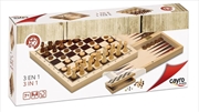 Buy Combo Chess 3-In-1 (Cayro)