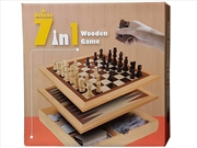 Buy Combo Chess 7-In-1 Deluxe Wood