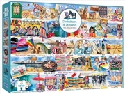 Buy Deckchairs & Donkeys 1000Pc