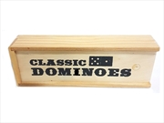 Buy Dominoes D6 Wooden In Box(Tnw)