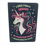Buy I Wish I Was A Unicorn Embroidered Journal