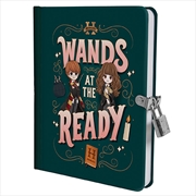 Buy Harry Potter: Wands at the Ready Lock & Key Diary