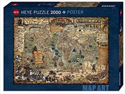 Buy Map Art, Pirate World 2000 Piece