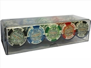 Buy Poker Chips 11.5gm Tray 100 Piece