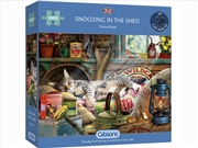 Buy Snoozing In The Shed 1000 Piece