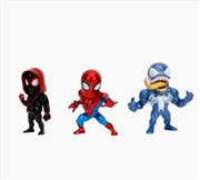 Buy Marvel Comics - Spider-Man 2.5" MetalFig 3-Pack