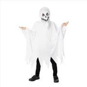 Buy Ghost Poncho With Hood - Size 7-8 Yrs