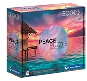 Buy Peace. Living the present Puzzle 500 Piece