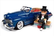Buy 1:18 Monopoly 1947 Cadillac Convertable & Resin Figure
