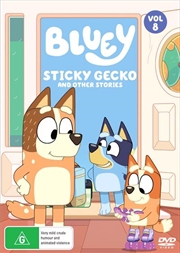 Buy Bluey - Sticky Gecko and Other Stories - Vol 8