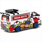 Buy 1:64 Hello Kitty Toyota Hiace Capsule Delivery Van w/Hello Kitty Metal Oil Can