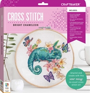 Buy Cross-Stitch Kit: Bright Chameleon