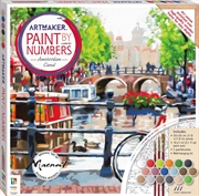 Buy Paint By Numbers Canvas Amsterdam Canal