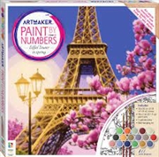 Buy Paint By Numbers Canvas Eiffel Tower in Spring