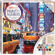 Buy Paint By Numbers Canvas: Times Square By Midnight